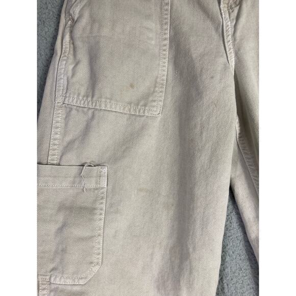 Women's Beige High Waisted Cargo Pants Size 1 Garage - Picture 7 of 11